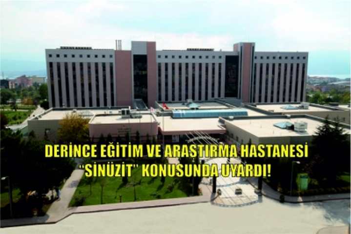  Derince Eğitim ve Araştırma Hastanesi “Sinüzit” Konusunda Uyardı!