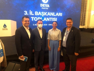 DEVA Partisi’nin başkanları Ankara’da buluştu