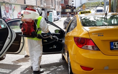 Dezenfekte çalışmalarına Ara Yok!