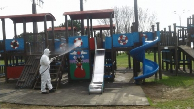 Dezenfekte Çalışmaları Aralıksız Sürüyor