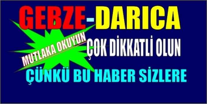 DİKKATLİ OLUN ÖNLEMİNİZİ ALIN