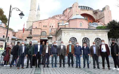 DİLOVALI MUHTARLAR, İSTANBUL TURU’NDA 