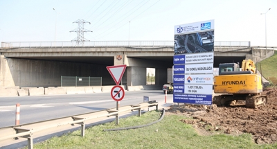 Dilovası Batı Kavşağı’nda sona doğru