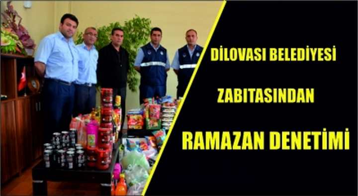 Dilovası Belediyesi Zabıtasından Ramazan Denetimi
