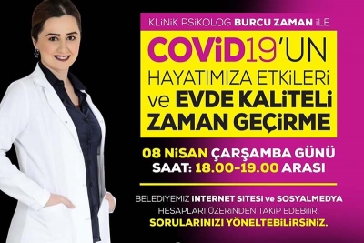 Dilovası Belediyesi’nden sosyal medyadan Covid19 semineri