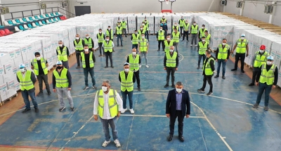 Dilovası Belediyesi'nden tüm hanelere Ramazan kumanyası 