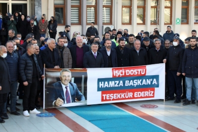 Dilovası Belediyesi’nde sözleşme bayramı!