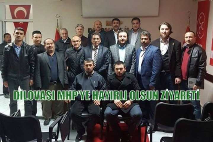 Dilovası MHP'ye Hayırlı Olsun Ziyareti