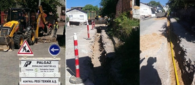 Dilovası’nda doğalgaz çalışmaları hız kazandı