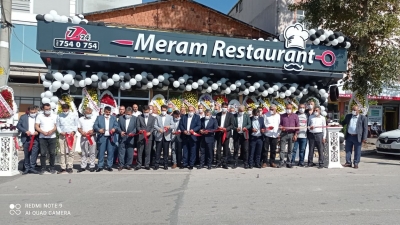 Dilovası’nda Meram Restaurant’a görkemli açılış