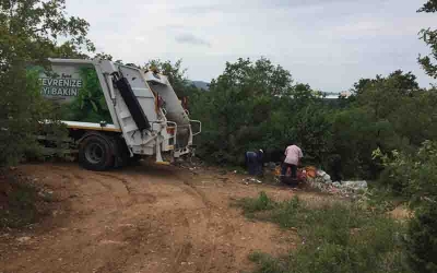 Dilovası’nda ormanlık alanlar temizlendi