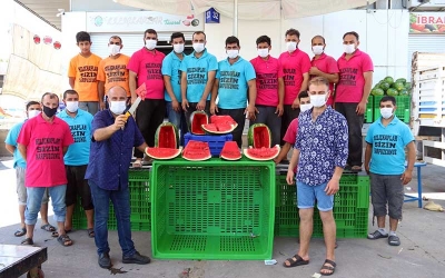 Doğu Marmara’nın karpuzları Kocaeli’den gidiyor