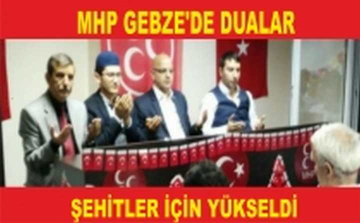 DUALAR ŞEHİTLER İÇİN