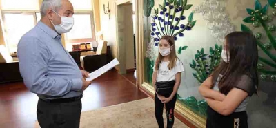 Duyarlı çocuklardan Başkan Amcalarına Park Dilekçesi  