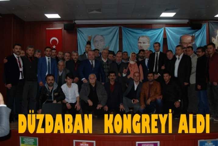 DÜZDABAN KONGREYİ ALDI