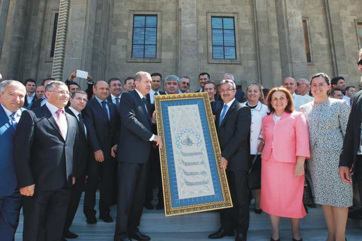 Gebze heyetinin Başkent temasları