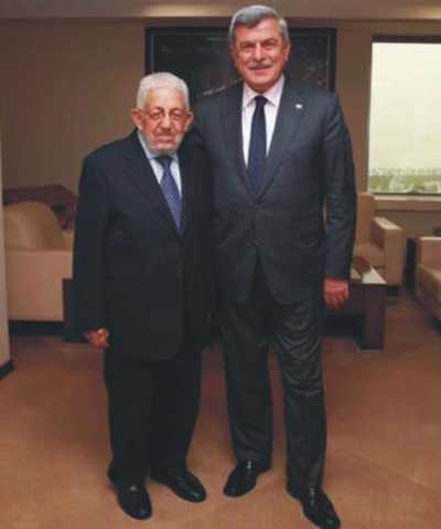 Kutan’dan Başkan Karaosmanoğlu’na ziyaret