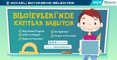 Eğitim yuvası Bilgievlerinde yeni kayıt dönemi