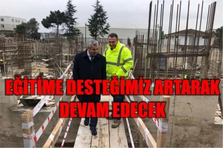 Eğitime desteğimiz artarak devam edecek