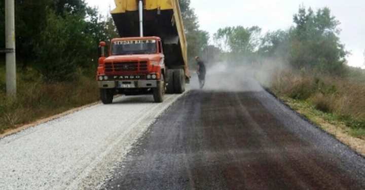 EĞNİDİRLER YOLU TAMAMLANDI