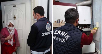 Ekipler Mualla Teyze’nin yardımına koştu