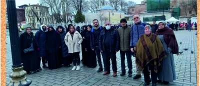 EMEKLİLER AYASOFYADA.