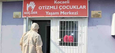 Engelli dernekleri dezenfekte ediliyor