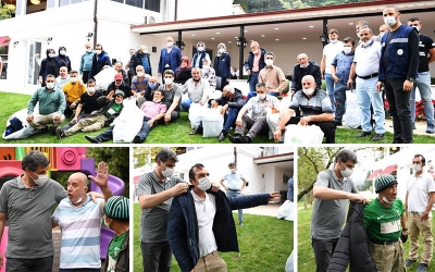 ENGELLİLERİN GÖNÜLLERİ ŞENLENDİRDİ