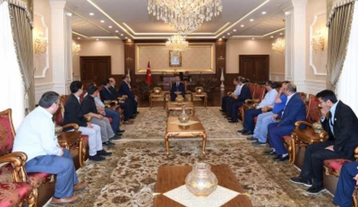 ENSAR VAKFI KOCAELİ ŞUBE YÖNETİMİNDEN SAYIN VALİMİZE HAYIRLI OLSUN ZİYARETİ