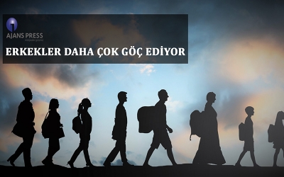 ERKEKLER DAHA ÇOK GÖÇ EDİYOR