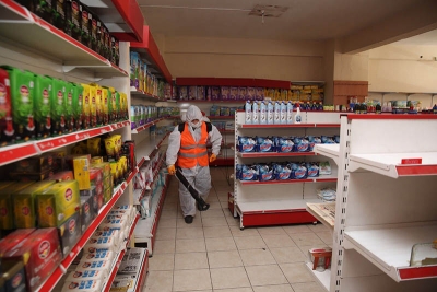 Esnaf dezenfektesinde ikinci tur