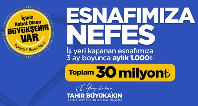 Esnaf Pandemi Destek başvuruları uzatıldı