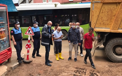 Esnaf ve vatandaşı yalnız bırakmadı