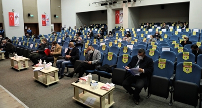 Esnafa 1.000’er lira ayni yardım