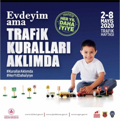 Evdeyim ama trafik kuralları aklımda
