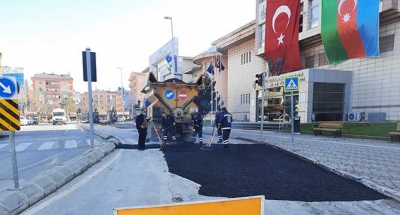 Fen işlerinden hafta sonu mesaisi