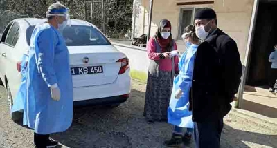 FİLYASYON EKİBİNE ARAÇ VE PERSONEL DESTEĞİ