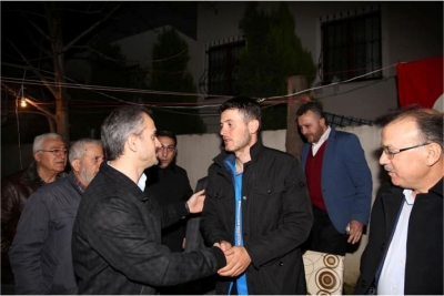 gazi baba ocağına geldi