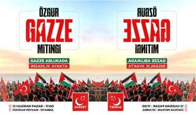 “Gazze Ablukadaysa Türkiye Ayakta!”