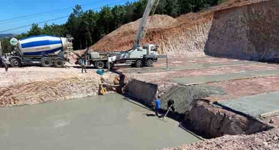 Gebze Balçık’ta 5 bin m3 depo inşaatı sürüyor