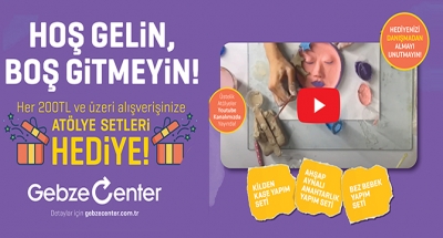 Gebze Center, Nisan ayına özel atölyeleriyle daha renkli