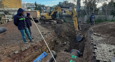 Gebze Eskihisar’da altyapı çalışması