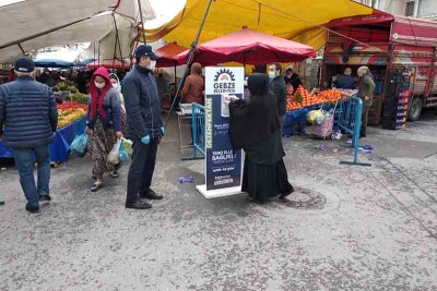 Gebze Zabıtası Pazar Denetiminde