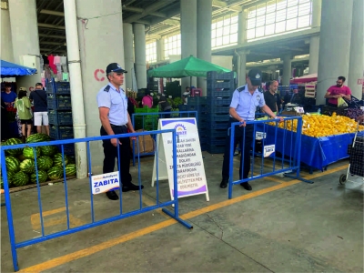 Gebze Zabıtasından Pazar Denetimleri