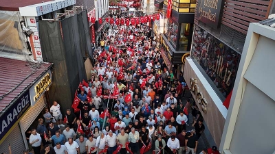 GEBZE'DE 15 TEMMUZ COŞKUSU