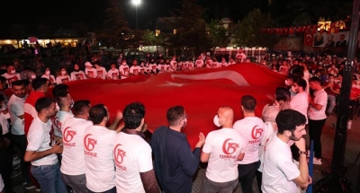 Gebze'de 15 Temmuz Demokrasi ve Milli Birlik Günü Coşku ile Kutlandı