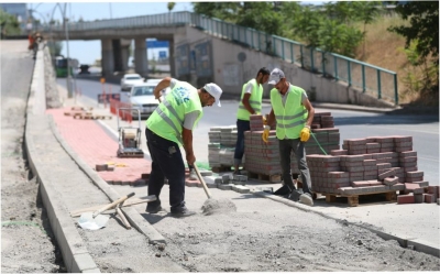 GEBZE'DE BAĞLANTI YOLLARI AÇILMAYA DEVAM EDİYOR