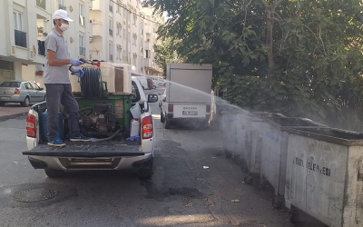 Gebze’de dezenfekte çalışmaları sürüyor
