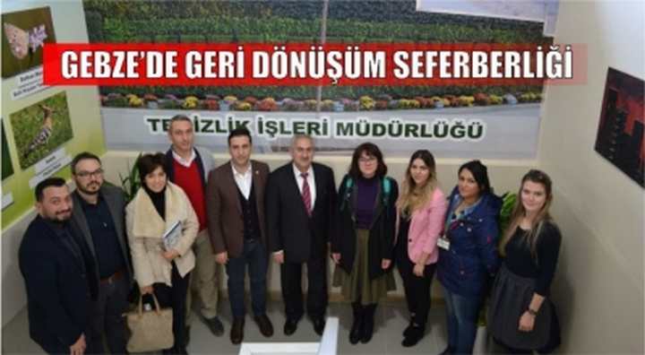 Gebze’de Geri Dönüşüm Seferberliği