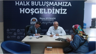 GEBZE'DE HALK BULUŞMALARI SÜRÜYOR